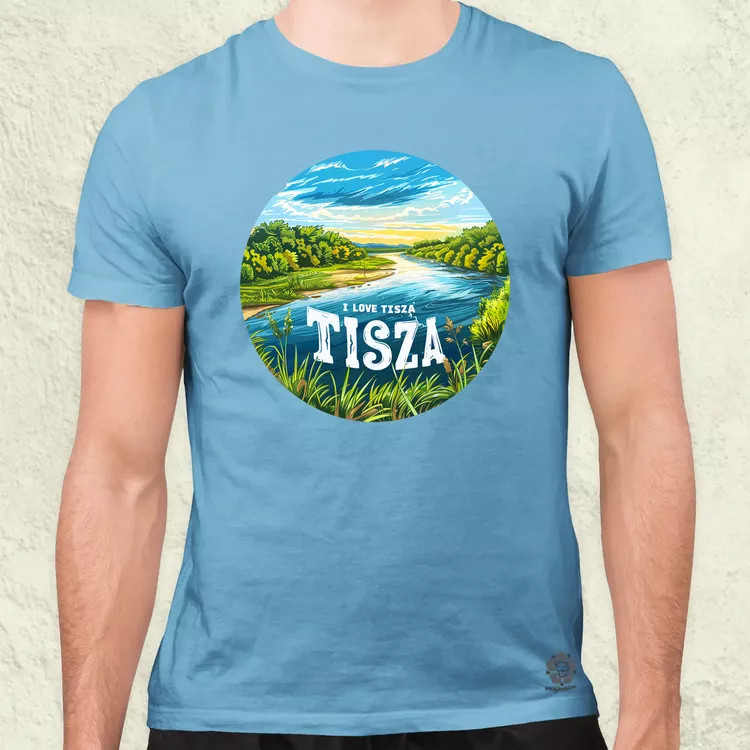 Love Tisza v16 férfi póló