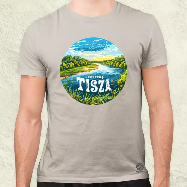 Love Tisza v16 férfi póló