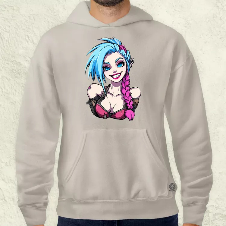 Jinx matrica v7 férfi pulóver