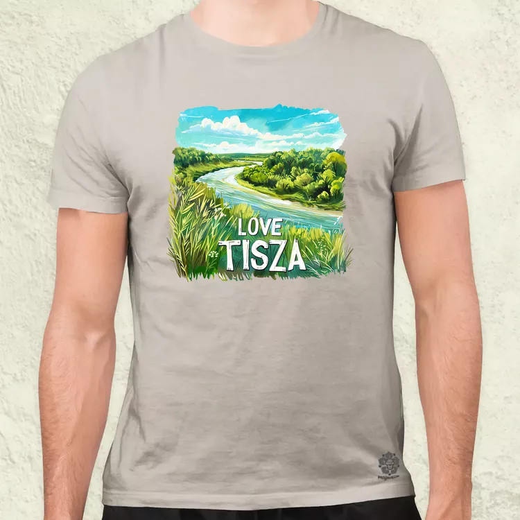 Love Tisza v18 férfi póló