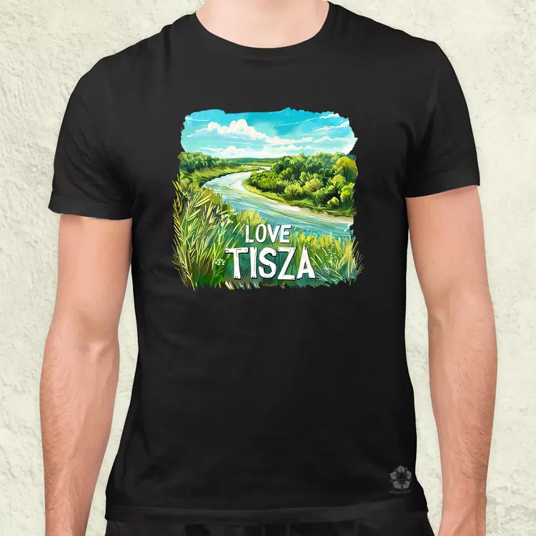Love Tisza v18 férfi póló