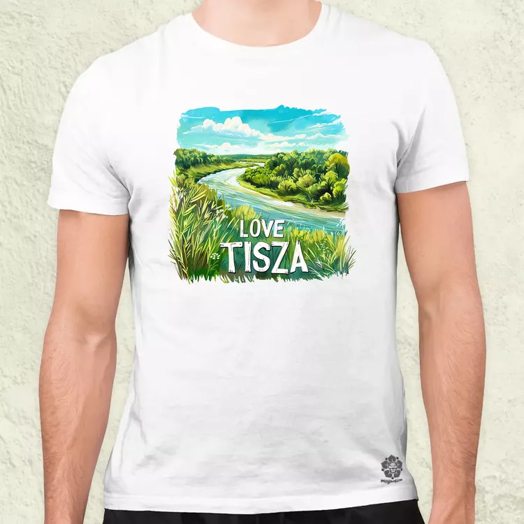 Love Tisza v18 férfi póló