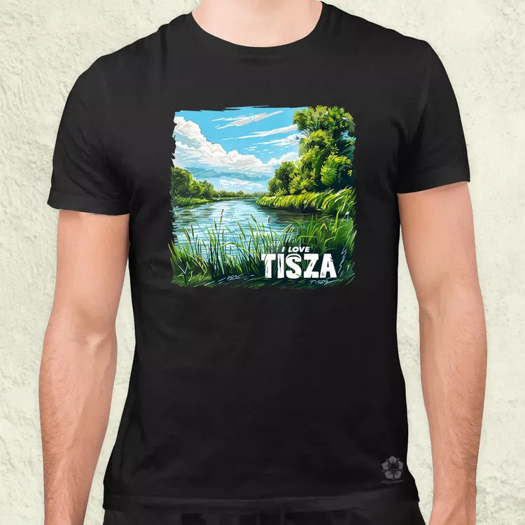 Love Tisza v19 férfi póló