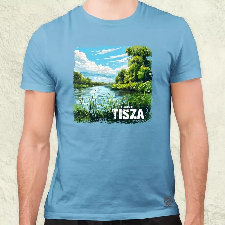 Love Tisza v19 férfi póló