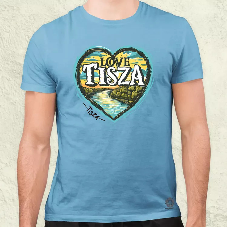 Love Tisza v2 férfi póló
