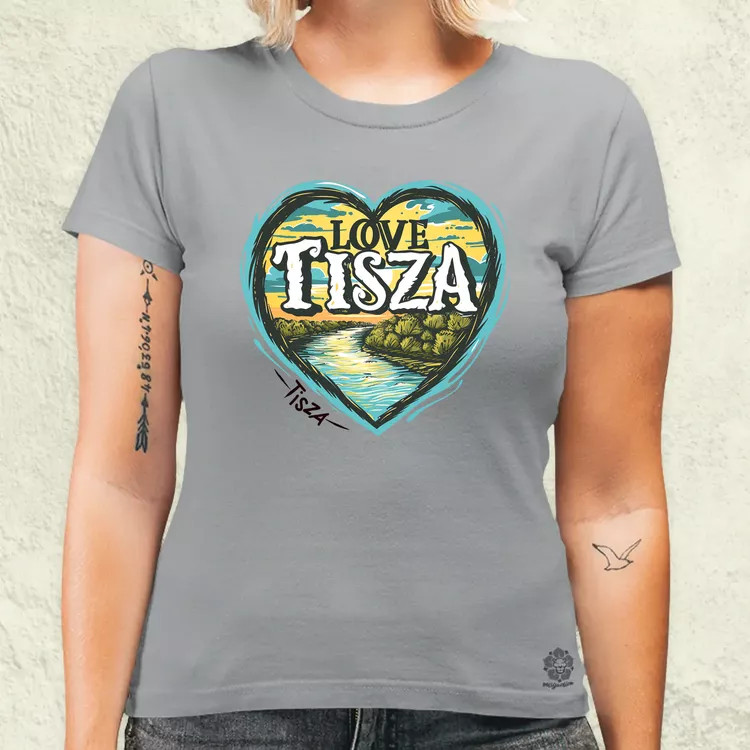 Love Tisza v2 női póló