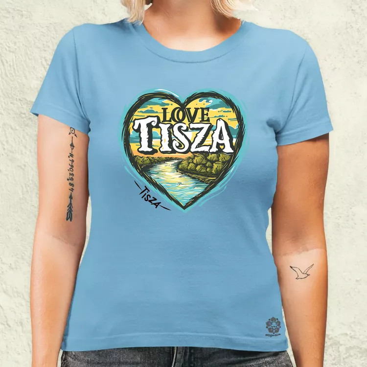 Love Tisza v2 női póló