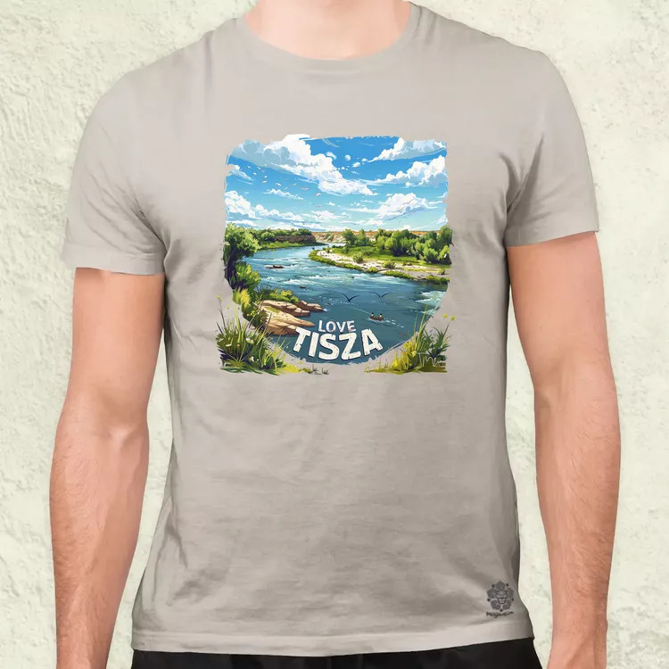 Love Tisza v21 férfi póló