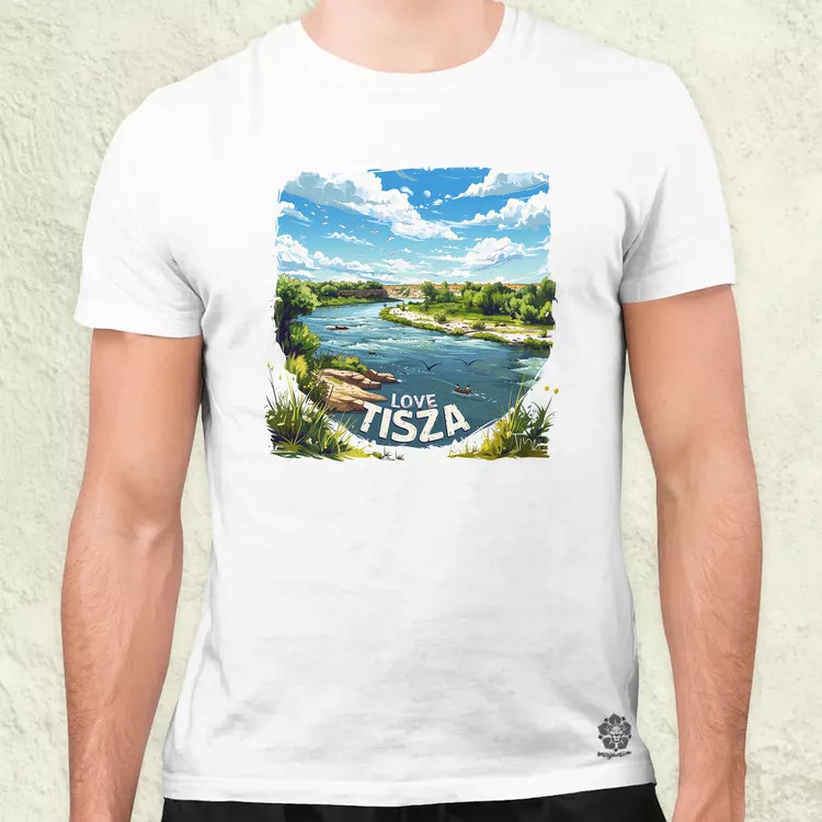 Love Tisza v21 férfi póló