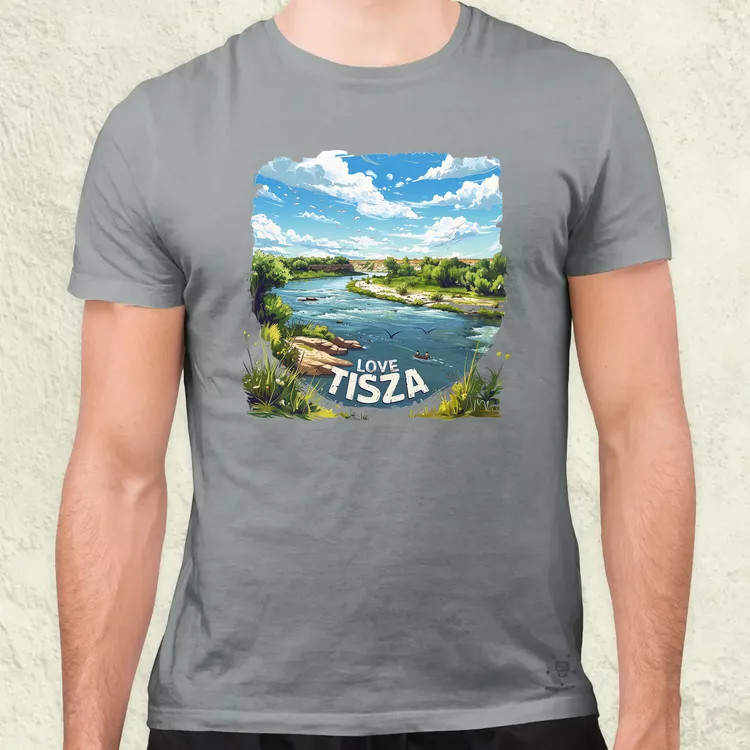 Love Tisza v21 férfi póló