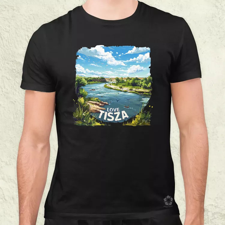 Love Tisza v21 férfi póló