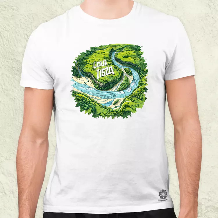Love Tisza v25 férfi póló