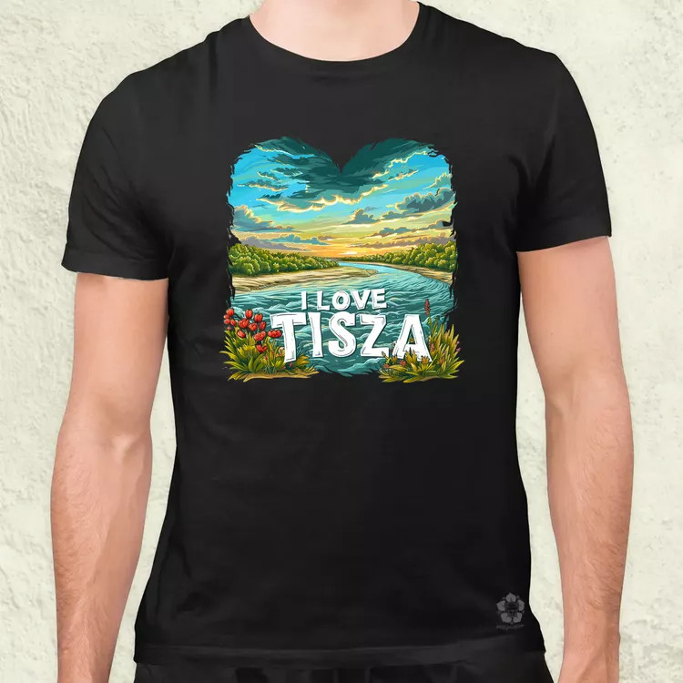 Love Tisza v3 férfi póló