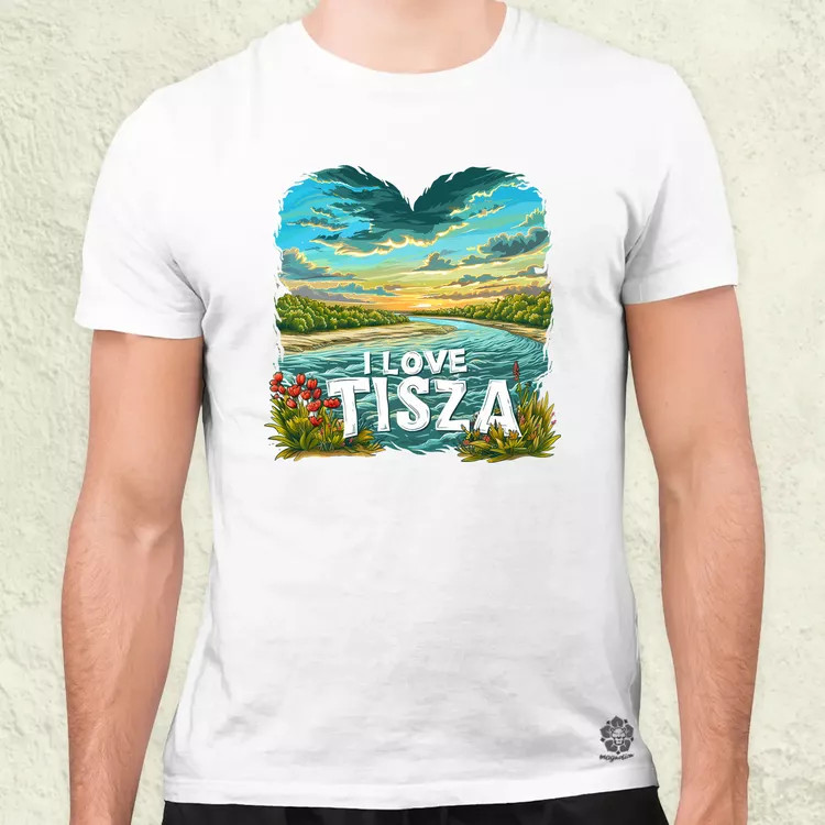 Love Tisza v3 férfi póló