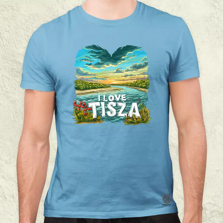Love Tisza v3 férfi póló