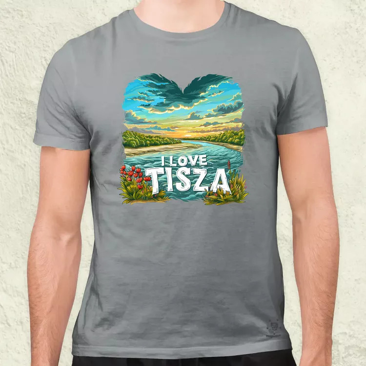 Love Tisza v3 férfi póló