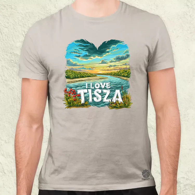 Love Tisza v3 férfi póló