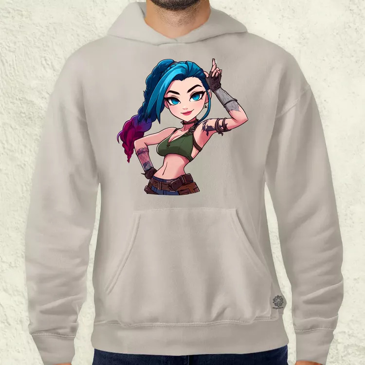 Jinx matrica v9 férfi pulóver