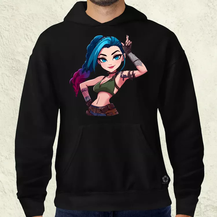 Jinx matrica v9 férfi pulóver