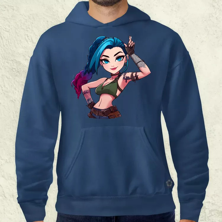 Jinx matrica v9 férfi pulóver