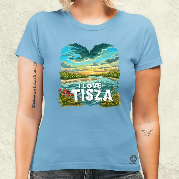 Love Tisza v3 női póló