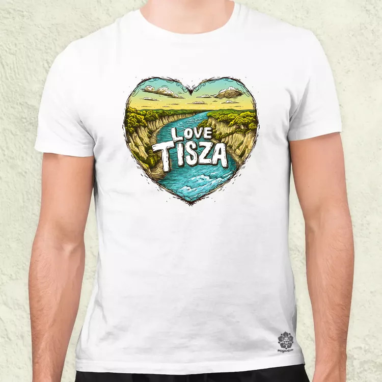 Love Tisza v4 férfi póló