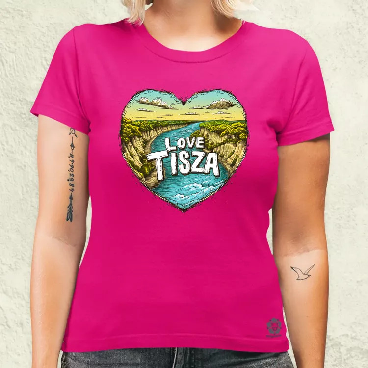 Love Tisza v4 női póló