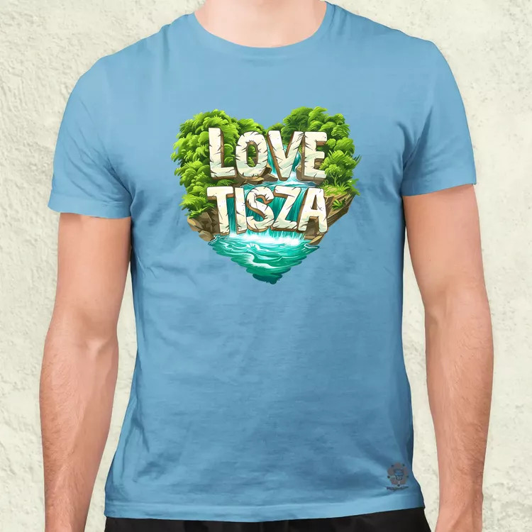 Love Tisza v5 férfi póló