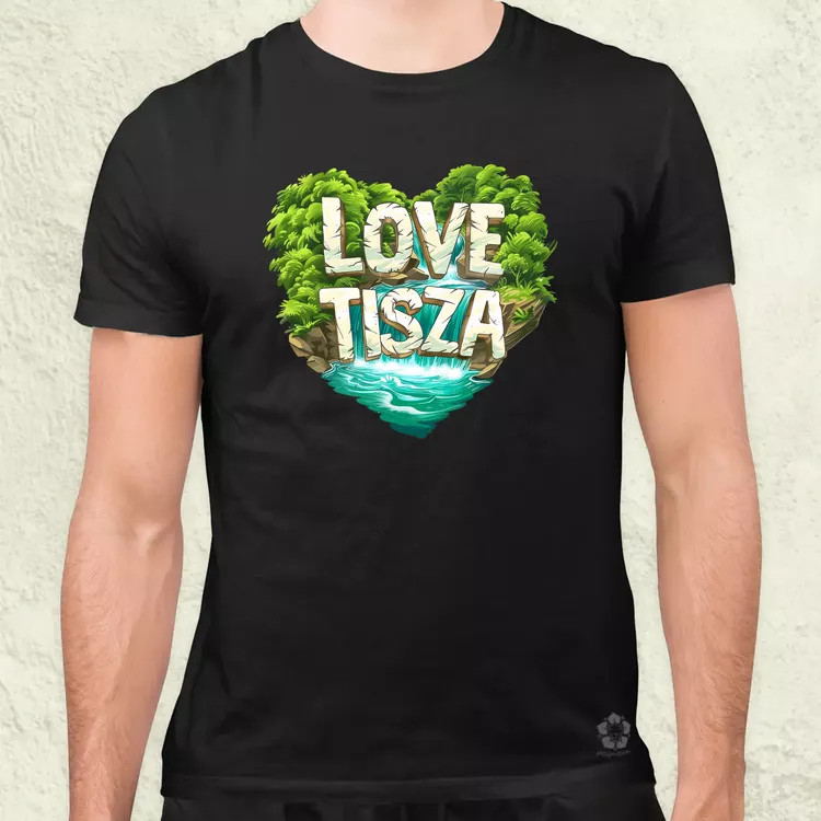 Love Tisza v5 férfi póló