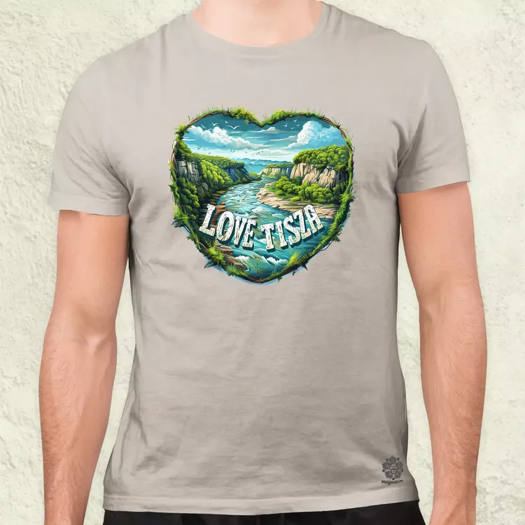 Love Tisza v6 férfi póló