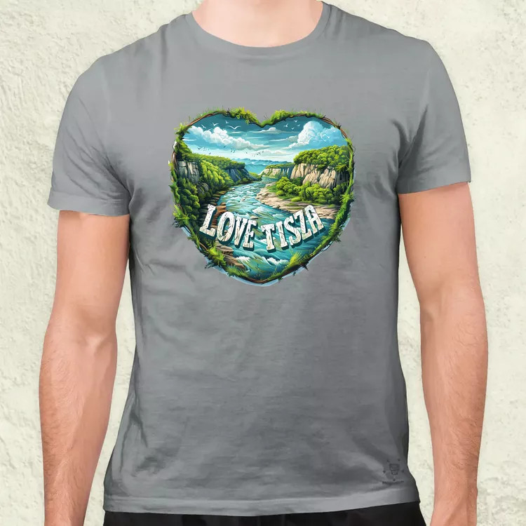 Love Tisza v6 férfi póló