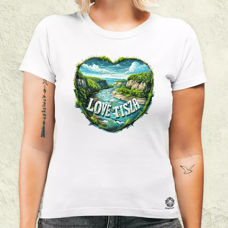 Love Tisza v6 női póló