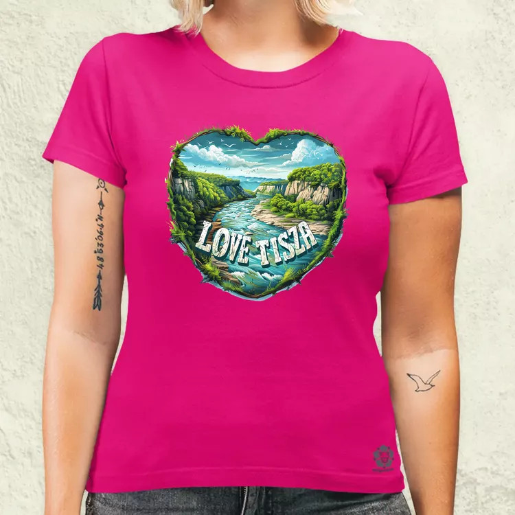 Love Tisza v6 női póló