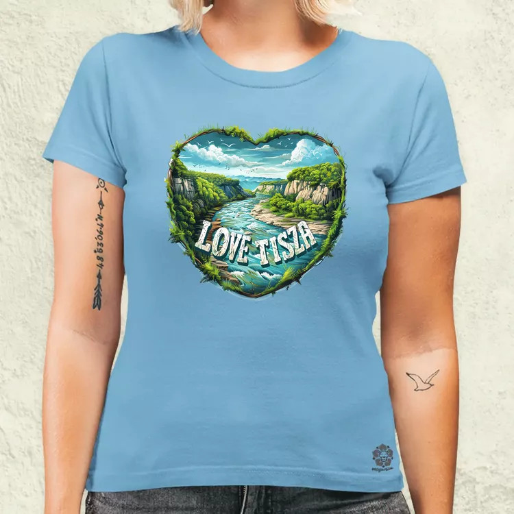 Love Tisza v6 női póló