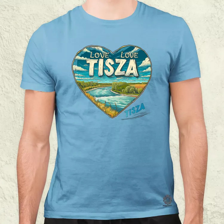 Love Tisza v7 férfi póló
