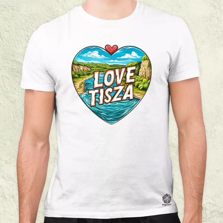 Love Tisza v8 férfi póló