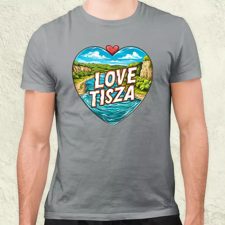 Love Tisza v8 férfi póló