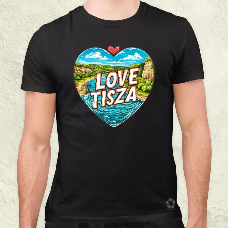 Love Tisza v8 férfi póló