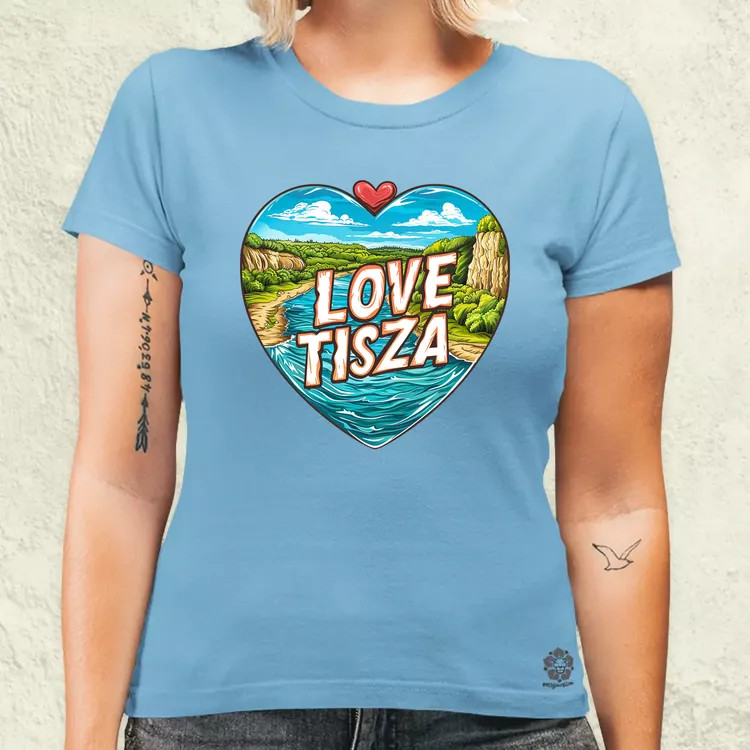 Love Tisza v8 női póló