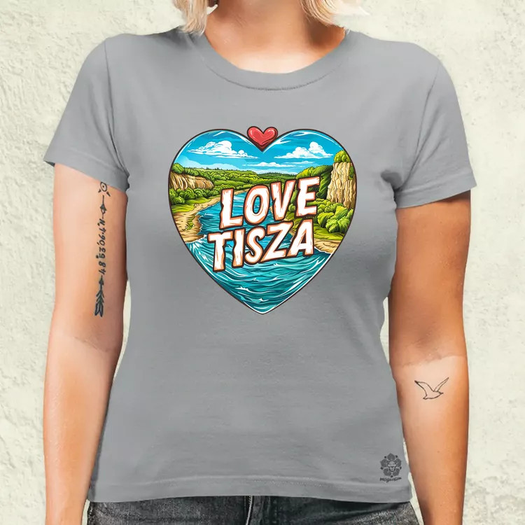 Love Tisza v8 női póló