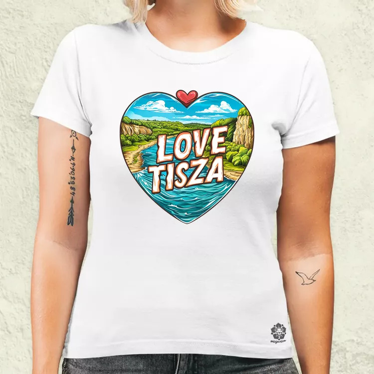 Love Tisza v8 női póló