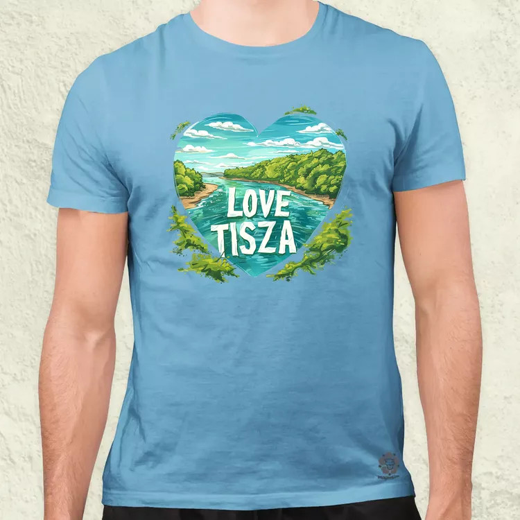 Love Tisza v9 férfi póló