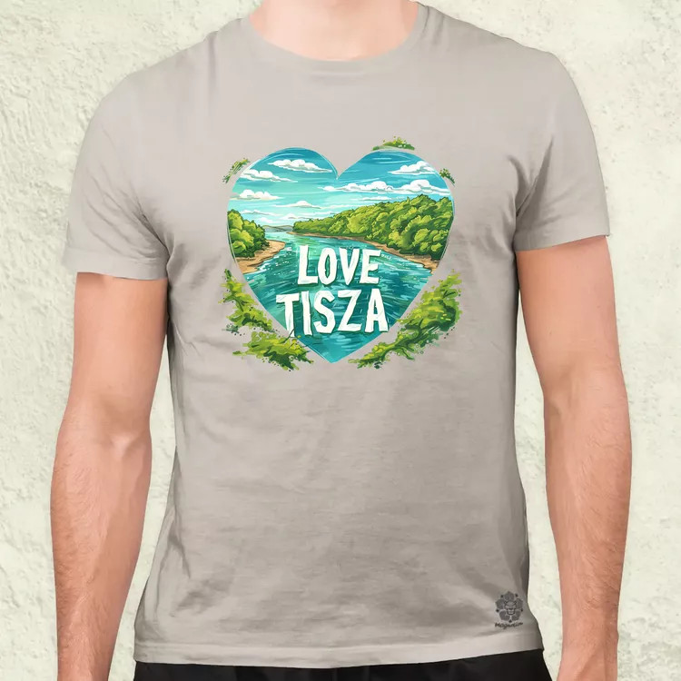 Love Tisza v9 férfi póló