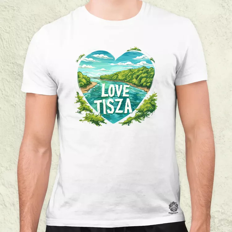Love Tisza v9 férfi póló