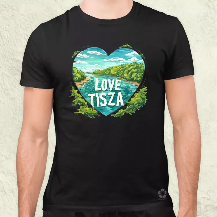 Love Tisza v9 férfi póló