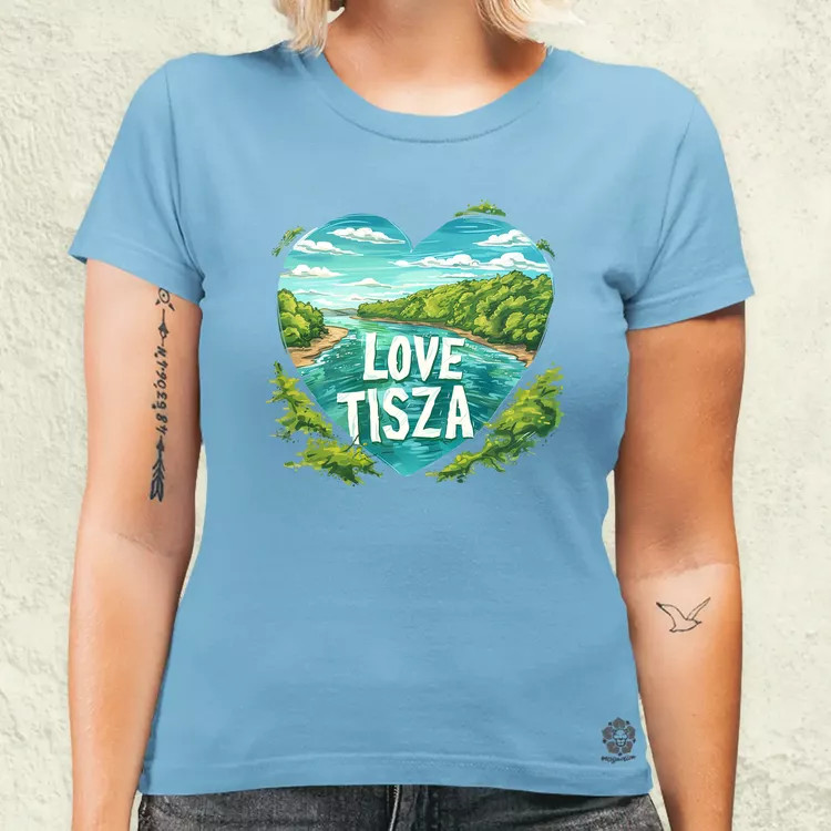 Love Tisza v9 női póló