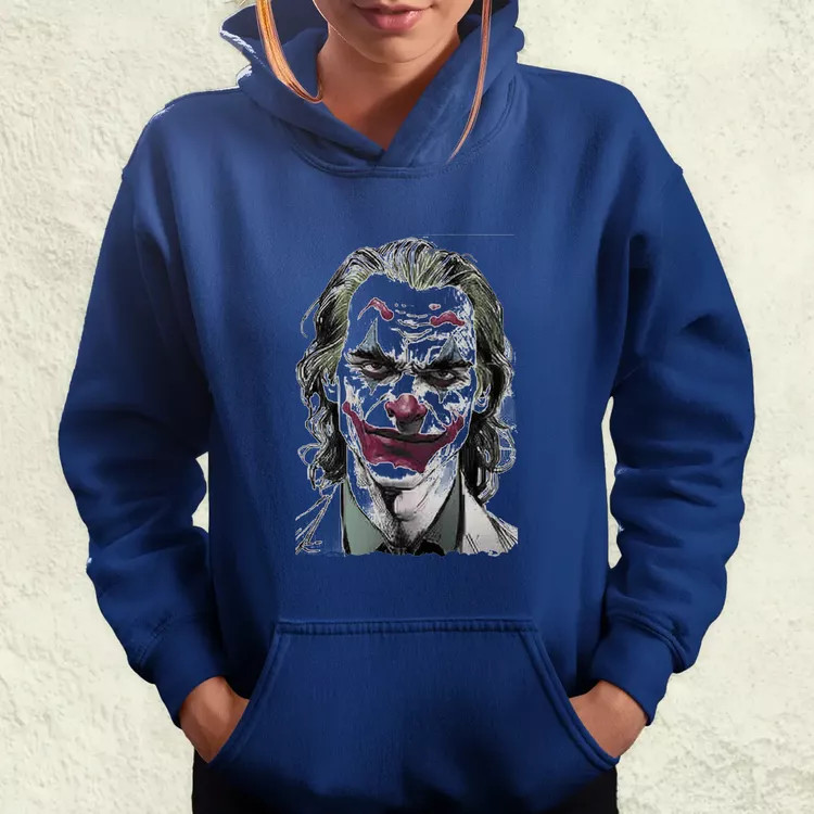 Joker Joaquin Phoenix fanart v2 női pulóver