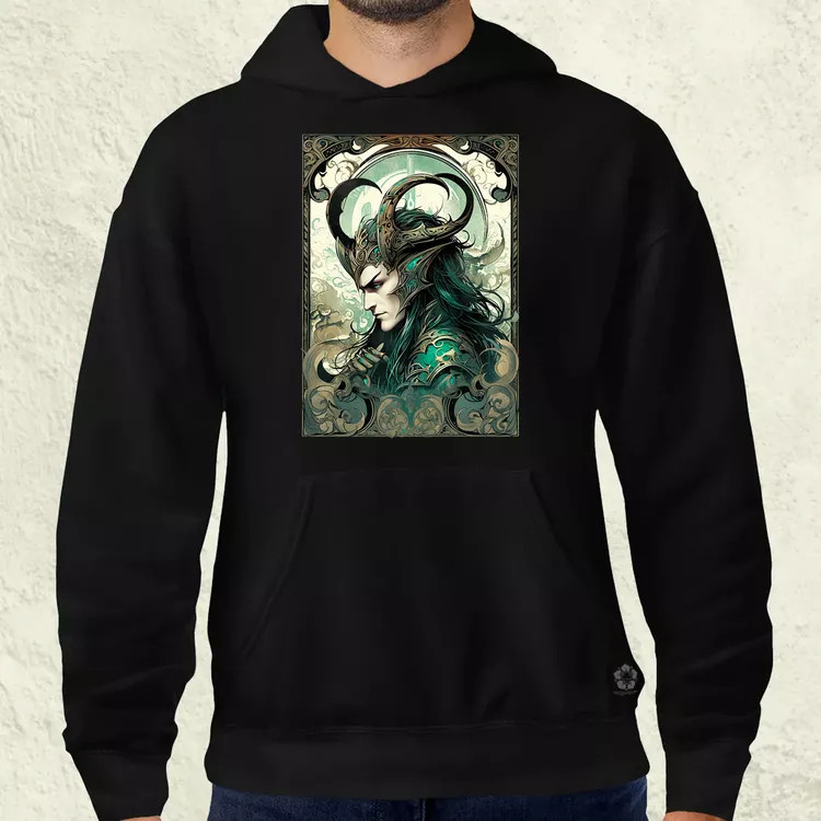 Kártya fantázia Loki v1 férfi pulóver