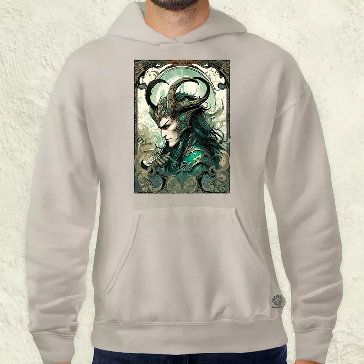 Kártya fantázia Loki v1 férfi pulóver