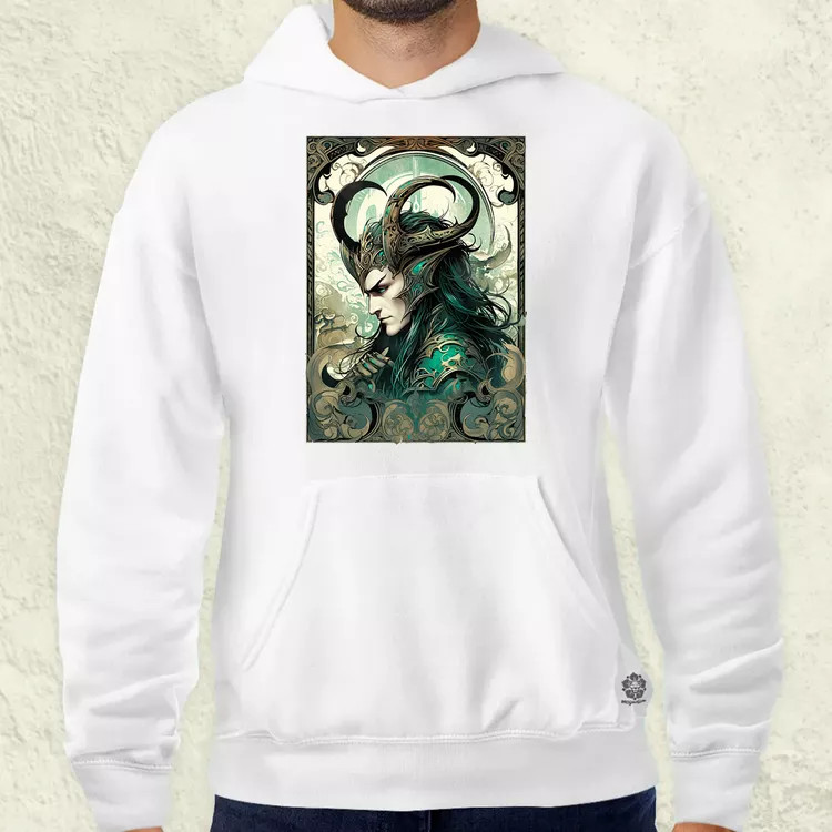 Kártya fantázia Loki v1 férfi pulóver